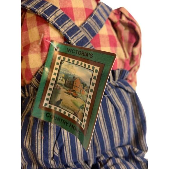 Victorias Country Home Rag Doll Primitive Look Raggedy Andy 23 Inch - Picture 6 of 7